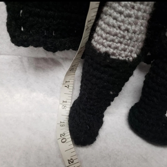 Crochet Batman Amigurumi Doll - Picture 2 of 8